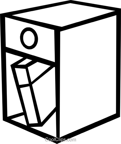 End Table With Book Royalty Free Vector Clip Art Illustration - End Table With Book Royalty Free Vector Clip Art Illustration (405x480)