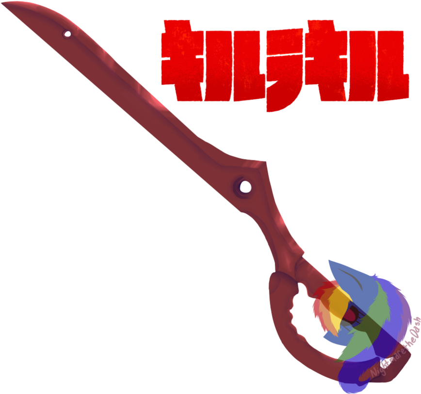 Scissor Blade From Klk By Lucifiricnight - Kill La Kill Vol.9 (931x858)