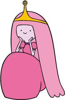 Adventure Time Flame Princess Vs Princess Bubblegum - Adventure Time Princess Bubblegum Png (293x462)