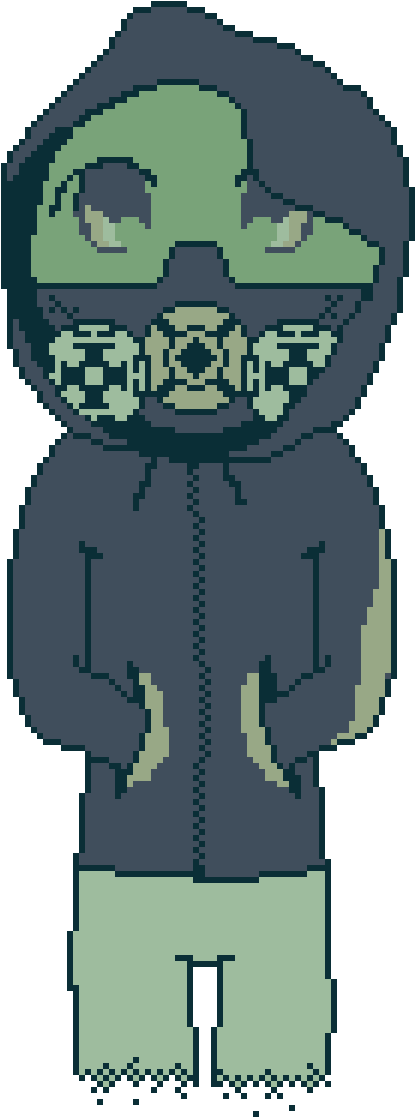 Remake Of My First Pixel Art Character - Pixel Art (600x1200)