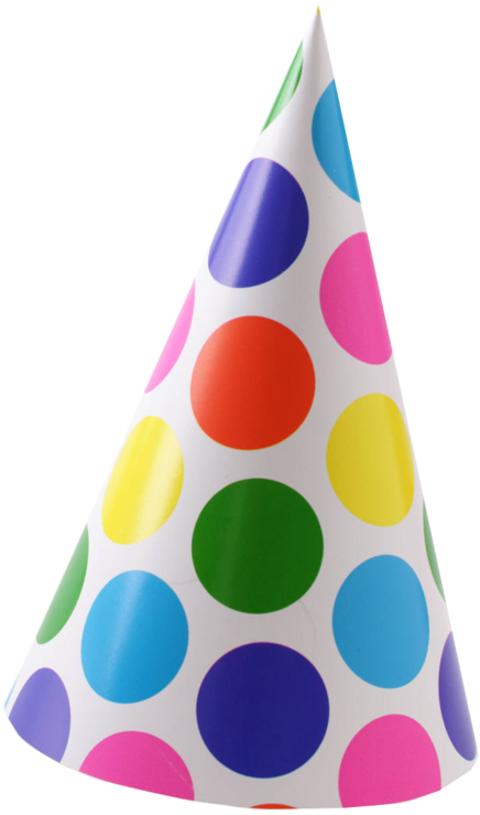 Birthday Hat Clipart Transparent Background Collection - Party Hat Transparent Background (455x750)