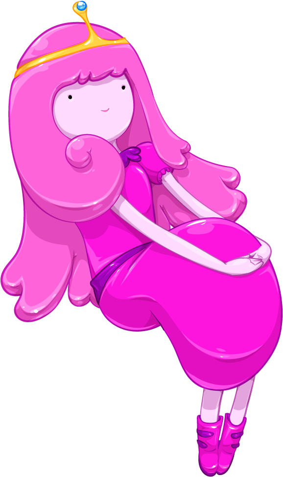 Princess Bubblegum By David Lanham - Hora De Aventuras Princesa Chicle (768x1024)