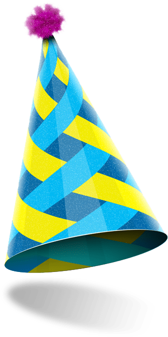 Each Birthday Celebrated Should Be Like No Other - Gorro De Cumpleaños Vector (420x730)