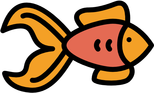 Goldfish Free Icon - Scalable Vector Graphics (512x512)