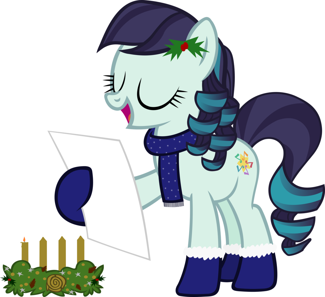 Christmas Carol - Horse (1123x1024)