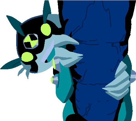 Ditto And The Stalactite By Ben10coldjustice - Cartoon (622x406)