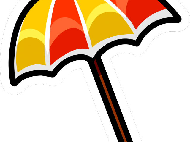 Beach Umbrella Cartoon 10 1300 X Carwad Net - Cartoon Beach Umbrella (640x480)