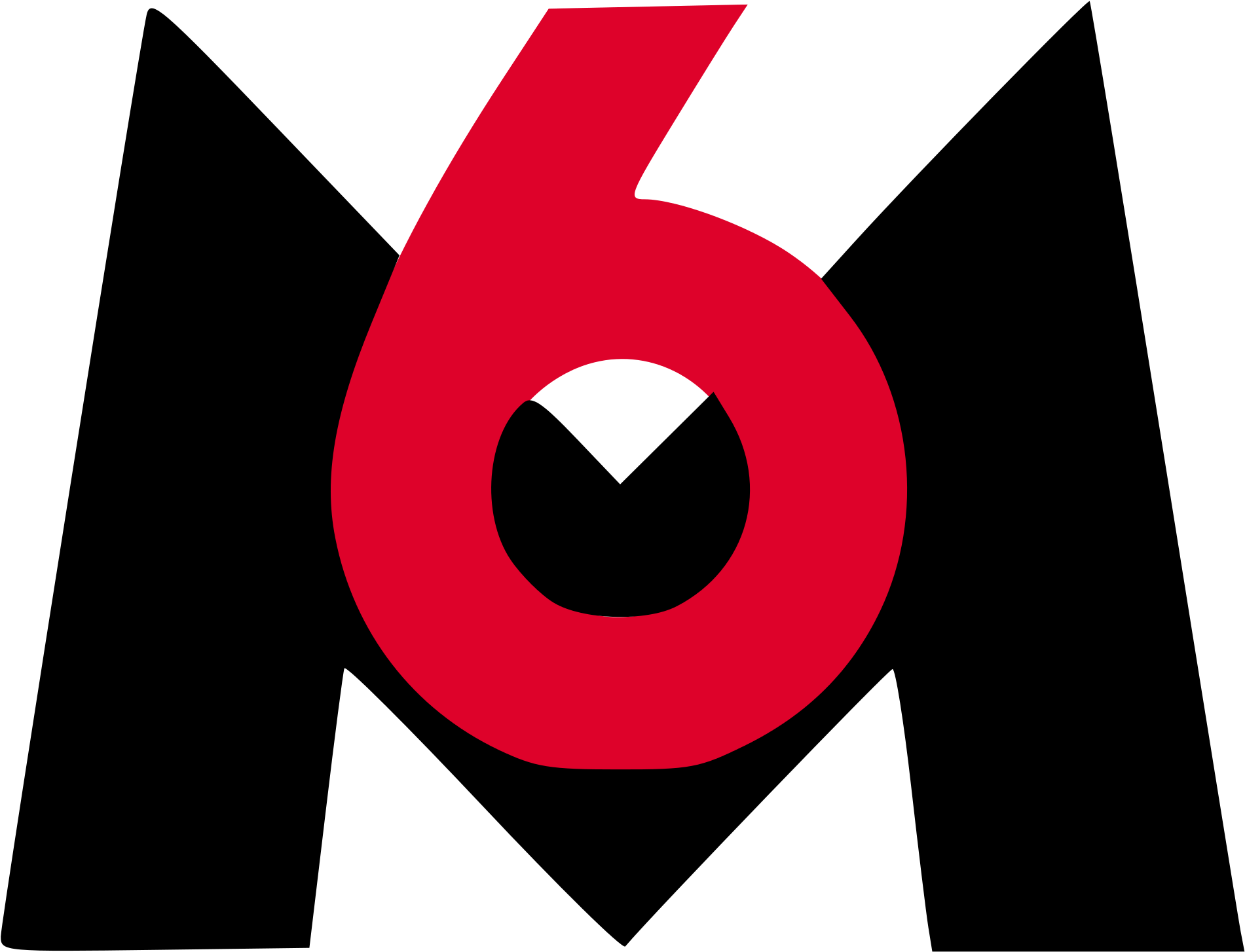 2000px-m6 Logo - Svg - M6 Logo Svg (2000x1533)