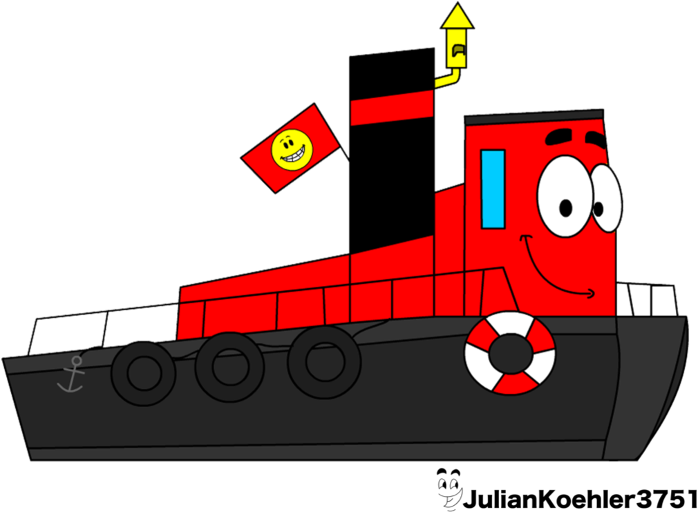Tucker The Tugboat By Railtoonbronyfan3751 - Tugboat Deviantart (1017x786)