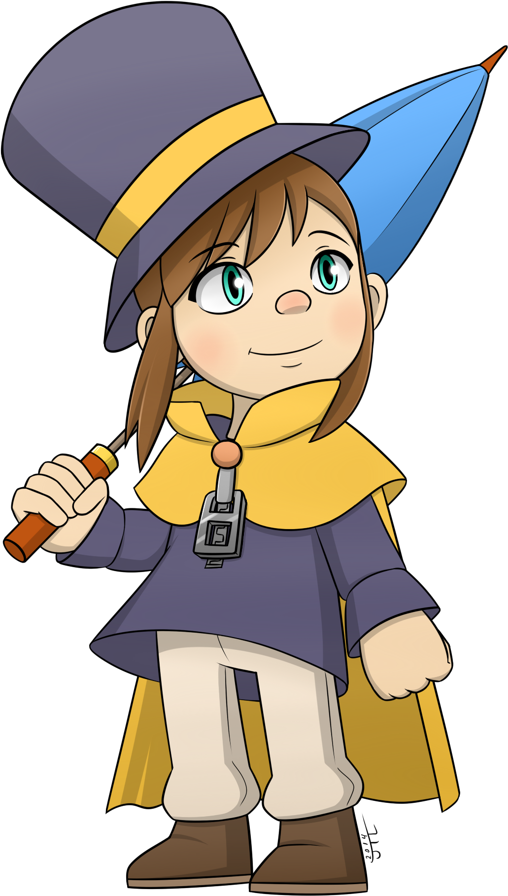 A Hat In Time - Hat Girl Hat In Time (1213x1973)