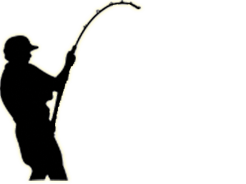 Clip Arts Related To - Fishing Rod Logo Png (493x368)