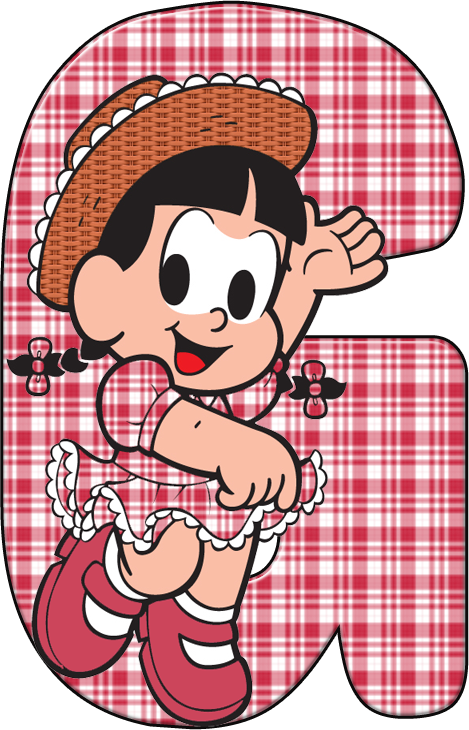 Turma Da Mônica - Alfabeto Rosinha (469x730)