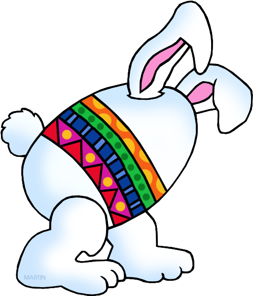 Bunny Egg - Clip Art (567x648)