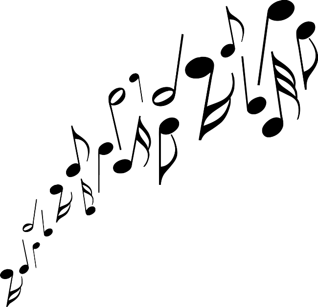 Music Notes High Quality Png Web Icons Png - Music Notes Going Up (650x626)