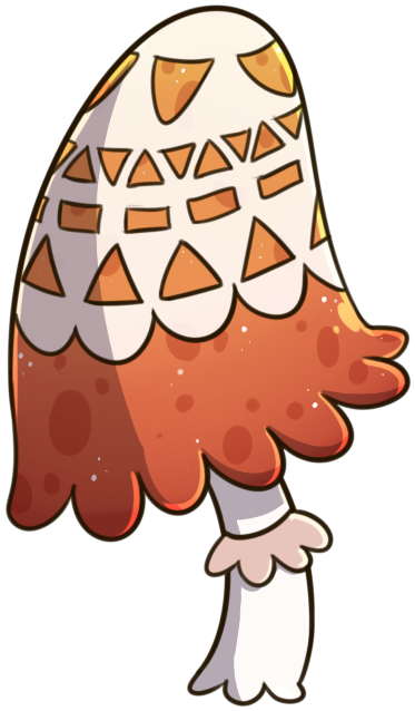 Maple Doily Shroom By Wyngrew - Maple Doily Shroom By Wyngrew (497x691)