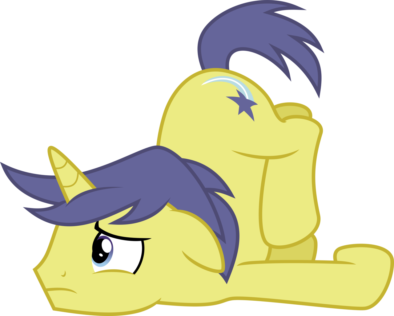 Comet Clipart Comet Tail - My Little Pony Comet Tail (1280x1029)