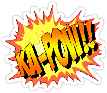 Ka Pow Png - T-shirt (375x360)