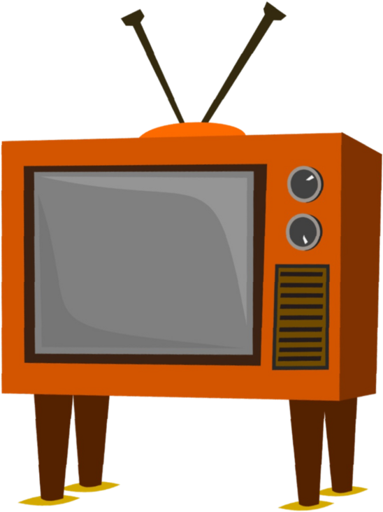 1950s Tv Clipart (617x784)
