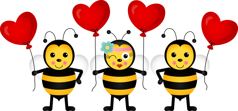 Bee Clip Art - Méhecskék (951x444)