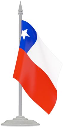 Chile Flag Clipart Png - Costa Rica Flag Pole (640x480)