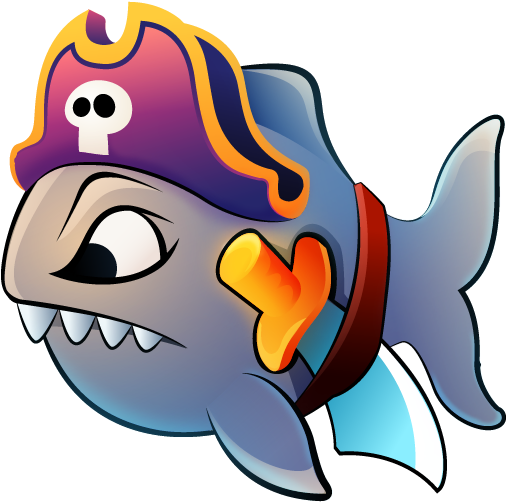 File - Pirate Fish - Svg - Wikimedia Commons - Pirate Fish (512x512)