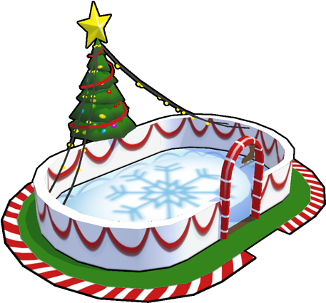 Holiday Ice Rink - Christmas Tree (512x512)