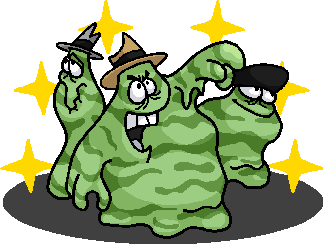 Shiny Grimer The Amoeba Boys By Shawarmachine - Powerpuff Girls The Amoeba Boys (800x600)