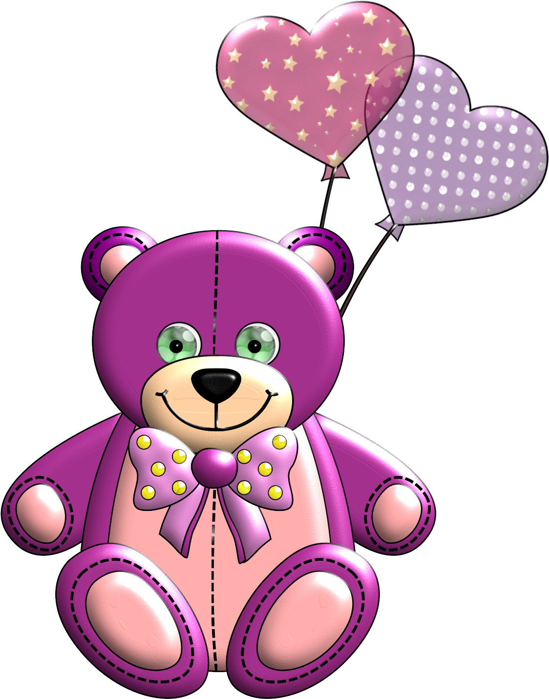 Животные - Teddy Bear (1179x1500)