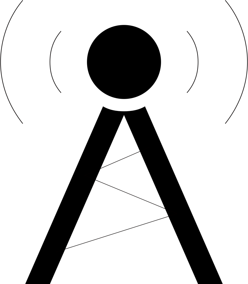 Radio Tower Comments - Circle (856x981)
