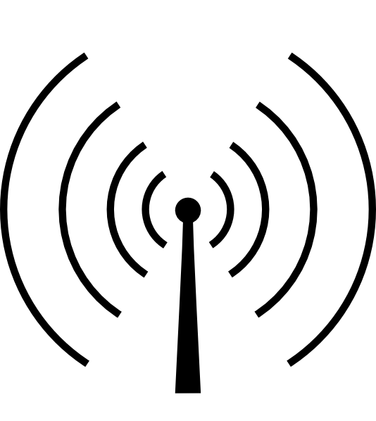 Antenna Radio Transmitter Clip Art At Clker - Radio Antenna Clipart (534x598)