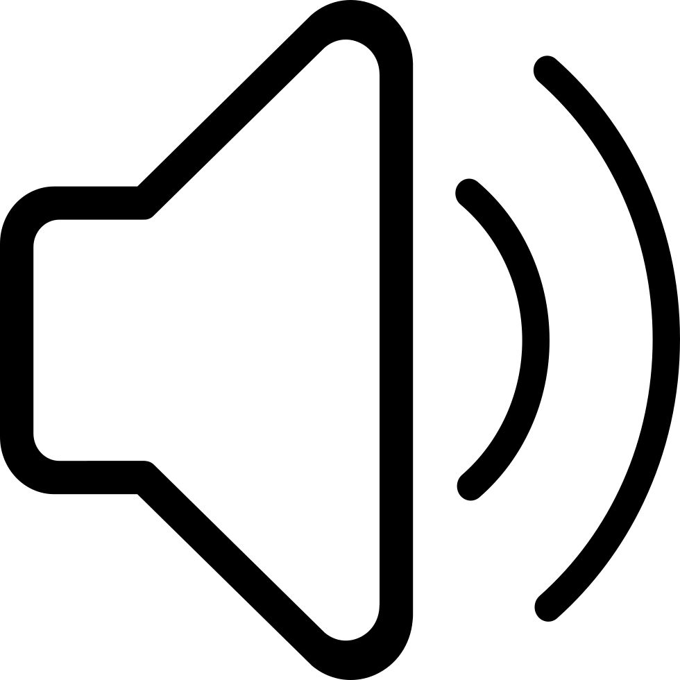 My Radio Comments - 喇叭 Icon (980x980)