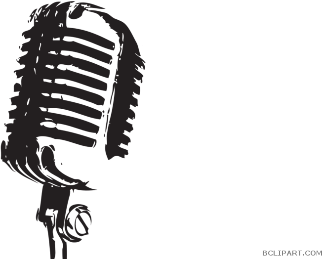 Radio Microphone Tools Free Clipart Images Bclipart - Transparent Background Microphone Clipart (700x525)