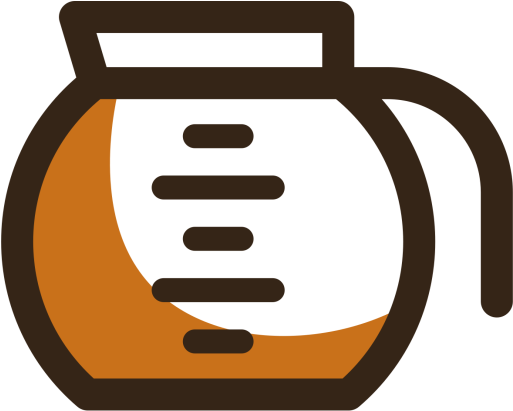 Coffee, Tea, Maker, Kitchen, Equipment, Food, Drink - Cafe Svg (512x512)