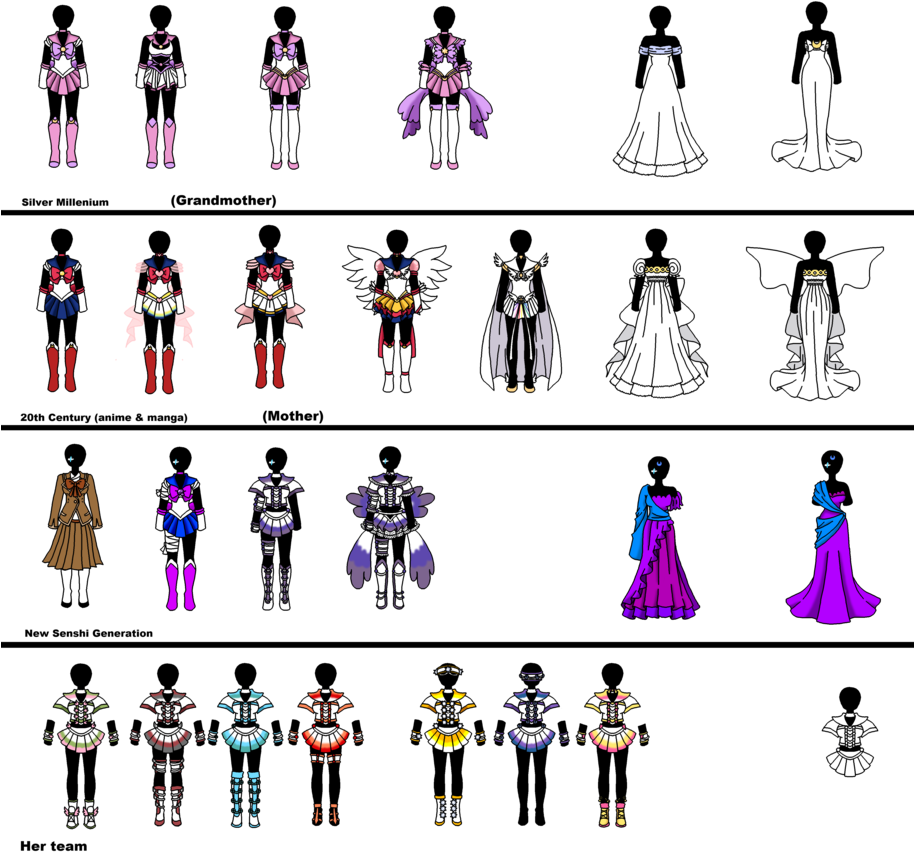 Prusagi Fuku By Nads6969 - Sailor Senshi (913x875)