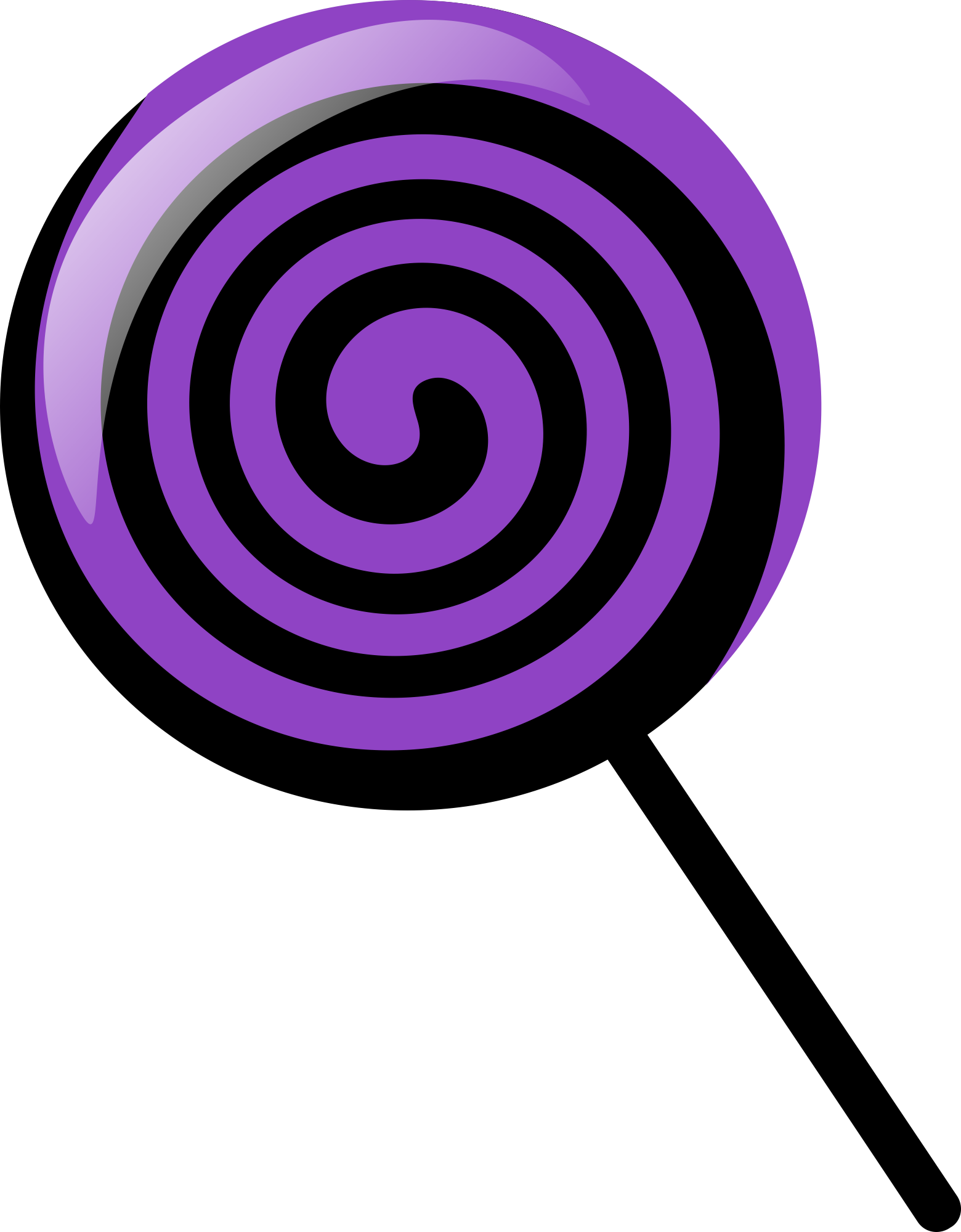 Kid Parties - Halloween Candy Clip Art (1560x1999)