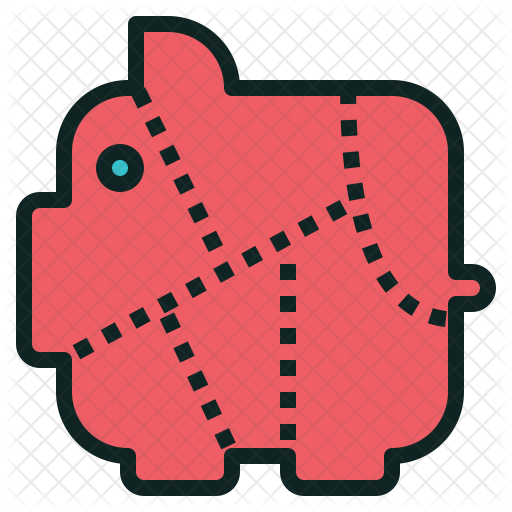 Money Management Icon - Piggy Bank (512x512)