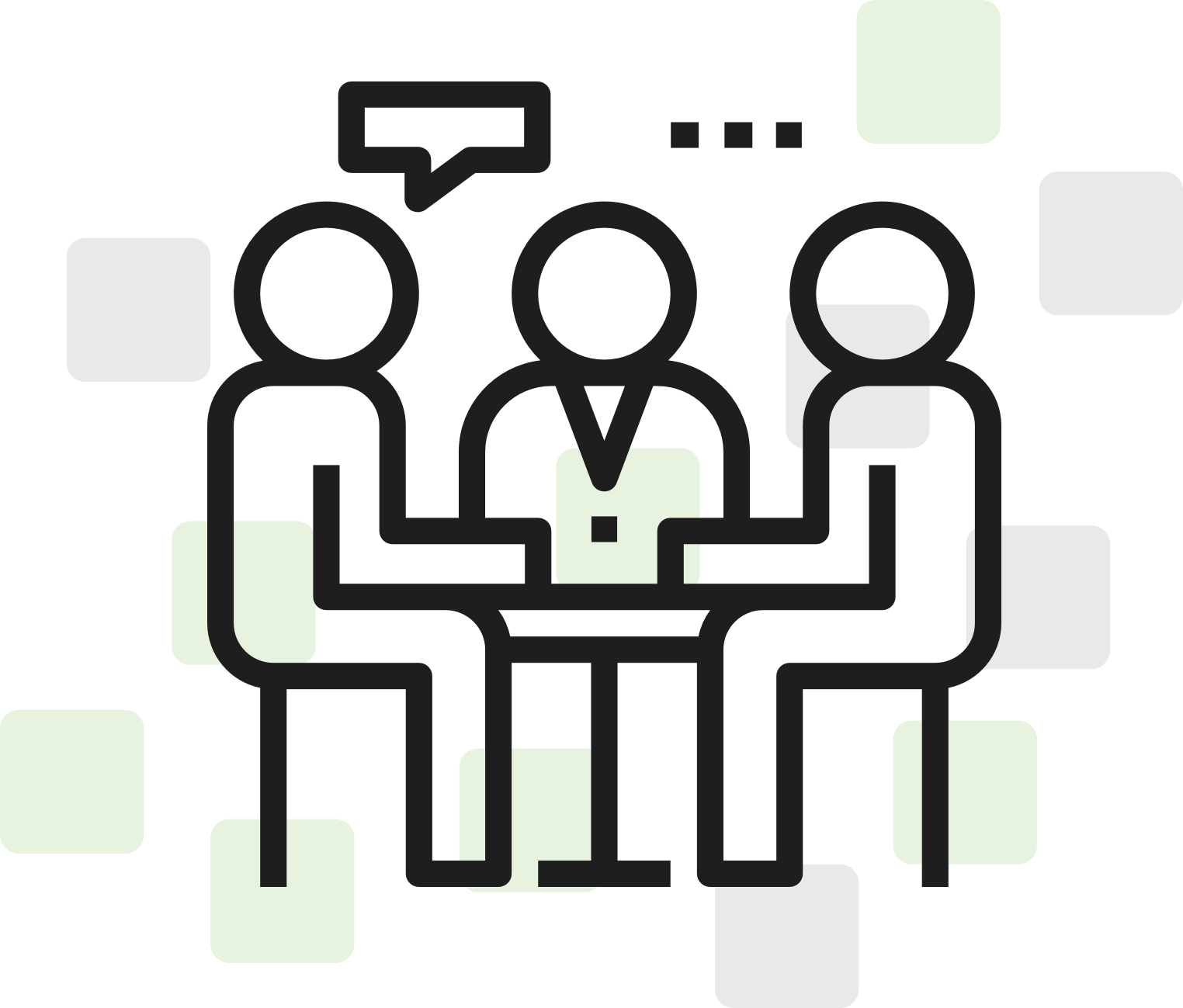 Understanding Your Situation - Discussion Png Line Icon (1524x1299)