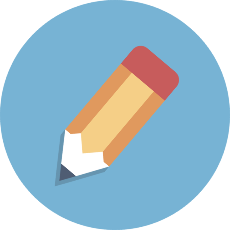 Circle Icons Pencil - Pencil In A Circle (768x768)