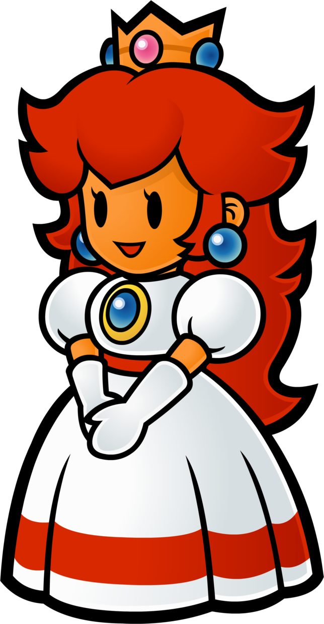 Retro Paper Peach By Doctor-g - Princess Peach For Paper Mario (644x1238)