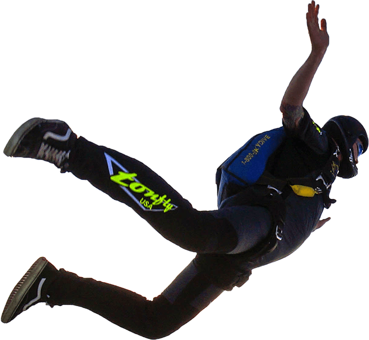 Skydiving Clipart Adventure - People Skydiving Png (750x692)