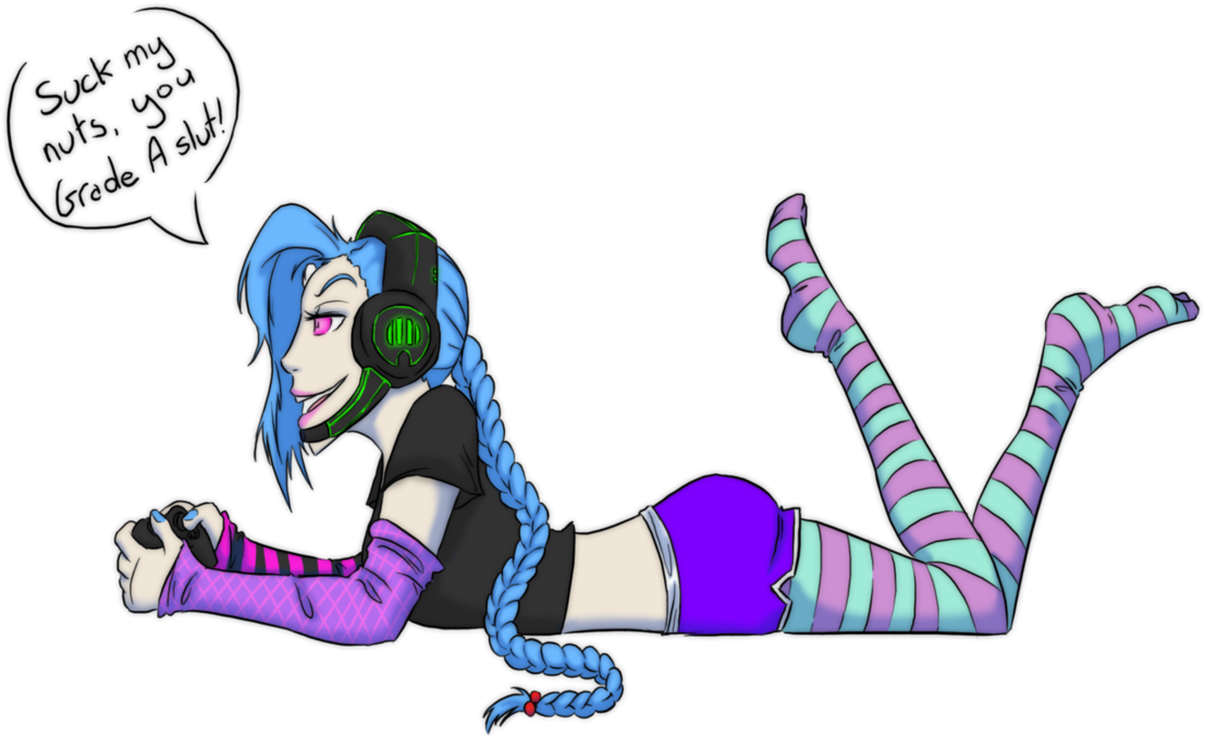 Gamer Girl By Wakeuplena On Deviantart Rh Wakeuplena - Cute Gamer Girl Drawing (1155x692)