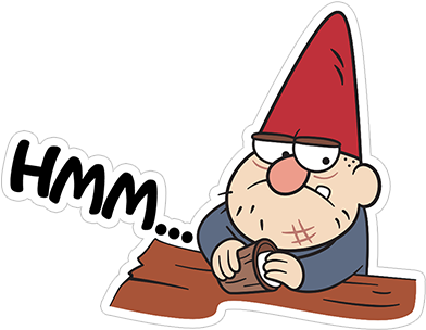Sticker 27 From Collection «gnomes From Gravity Falls» - Gravity Falls (490x317)