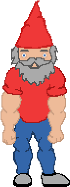 Gnome - Pixel (400x400)