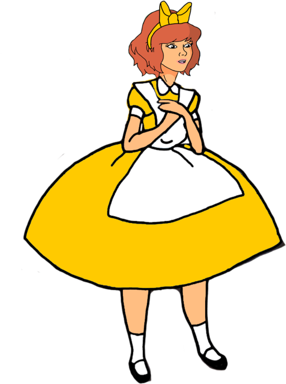 April O'neil's Parachute Dress By Darthranner83 - Alice In Wonderland Parachute Dress (1024x767)