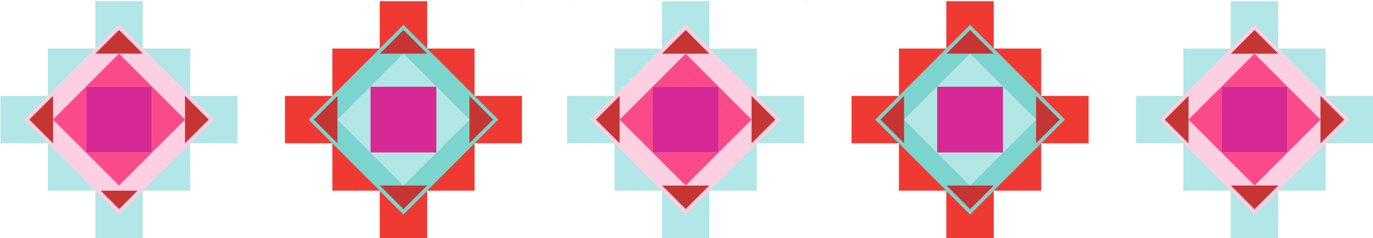 I Love The Idea Of Having Aztec Border Trims - Triangle (2670x592)