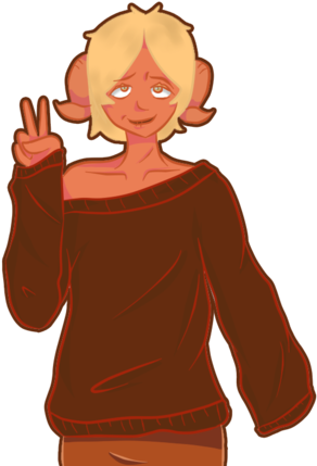 Gregory The Demon Boy - Cartoon (308x440)