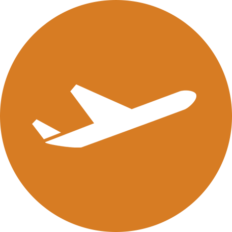 Airport Hotel Transfer Icon Images Usseek - Air Ticket (456x456)