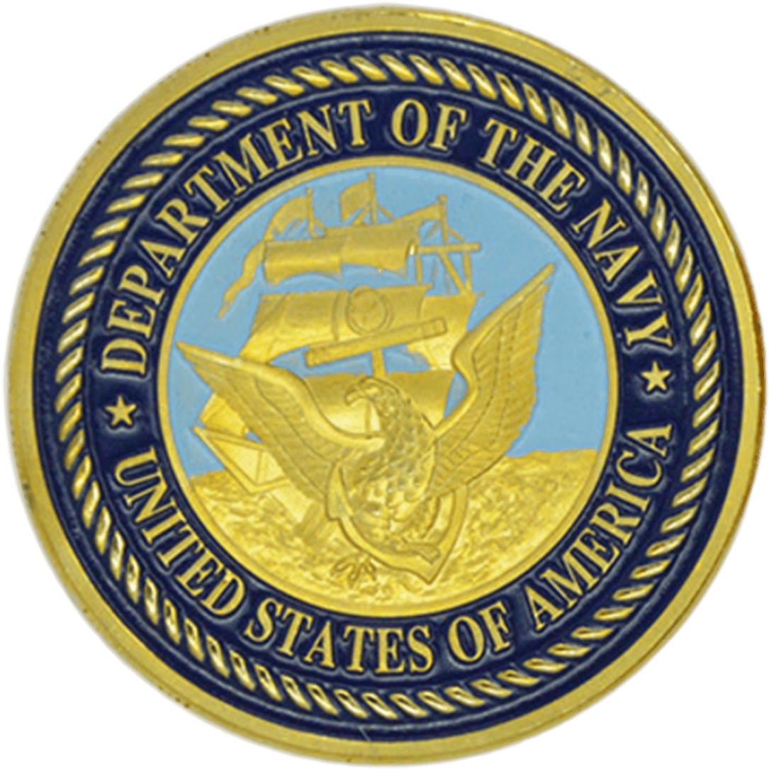 Department Of The Navy Military Challenge Coin - Us Department Of State (1200x1200)