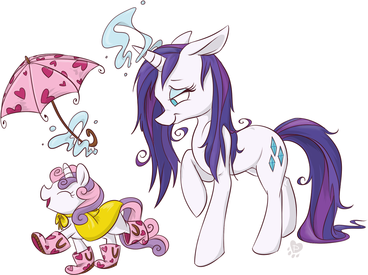 Rarity Sweetie Belle Pinkie Pie Twilight Sparkle Rainbow - Rarity My Little Pony Insane (1329x998)