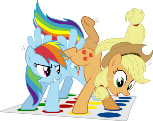 My Little Pony Friendship Is Magic Wallpaper Possibly - Rainbow Dash Friendship Is Magic (500x394)